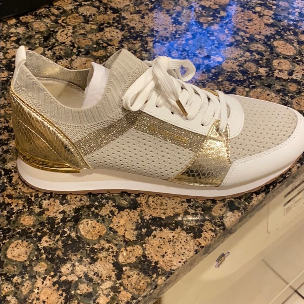 Michael Kors Billie Knit Trainer Fabric